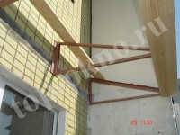 Остекление и отделка балкона на улице Челябинская