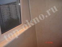 Остекление и отделка балкона на улице Челябинская