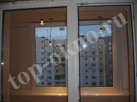 Остекление и отделка балкона на улице Челябинская